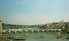 Westminster Bridge from the North with Lambeth Palace in distance