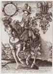 Charles I as Prince of Wales on Horseback, from 'The Book of Kings', 1618 (engraving)