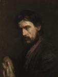 The Veteran (Portrait of George Reynolds), c.1885 (oil on canvas)