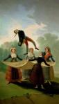 El Pelele (The Puppet) 1791-2 (oil on canvas)