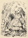 Alice and the Pack of Cards, from 'Alice's Adventures in Wonderland' by Lewis Carroll, published 1891 (litho)