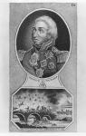 Prince Mikhail Illarionovich Golenischev-Kutuzov (litho)