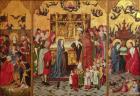 The Seven Joys of the Virgin Altarpiece, c.1480 (oil on panel) (for details see 77998 & 77999)