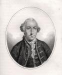 Frederick Calvert, illustration from 'A catalogue of Royal and Noble Authors, Volume V', published in 1806 (litho)