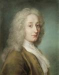 Portrait of Antoine Watteau (1684-1721) (pastel on paper)