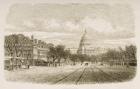 The Capitol building, Washington DC, c.1880 (litho)