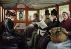 On the Omnibus, 1880 (oil on canvas)