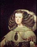 Queen Mariana of Austria (oil on canvas)