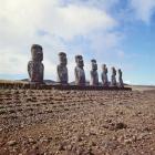 Monolithic Statues on Ahu Akivi, c.1000-1600 (photo)