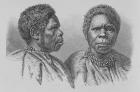 Truganina, the last Tasmanian woman, from 'The History of Mankind', Vol.1, by Prof. Friedrich Ratzel, 1896 (engraving)