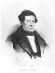 Count Felix de Merode (1791-1857) 1837 (litho) (b/w photo)