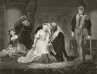 The execution of Lady Jane Grey, 12 February 1554, from 'The National and Domestic History of England' by William Hickman Smith Aubrey (1858-1916) published London, c.1890 (litho)