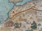 Detail from the Catalan Atlas, 1375 (vellum) (detail of 151844)