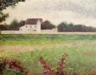 Landscape in the Ile-de-France, 1881-82 (oil on canvas)