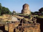 The Dhamekh stupa, c.500 AD (photo)