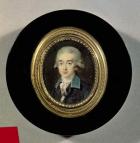 Portrait miniature of Count Hans Axel von Fersen (1755-1810) (oil on canvas)