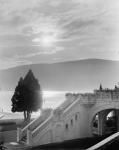 Moonlight on Lake George, Fort William Henry Hotel, Lake George, N.Y., c.1900-15 (b/w photo)