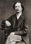 Algernon Charles Swinburne, 1837 -1909. English poet, playwright, novelist, and critic. After a contemporary photograph.