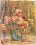 Vase of Roses, 1890-1900 (oil on canvas)
