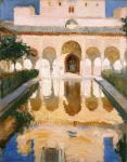 Hall of the Embassadors, Alhambra, Granada, 1909 (oil on canvas)