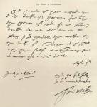 Letter from Sir Francis Drake to Sir Francis Walsingham signed 29th July 1588, published in 'Leisure Hour', 1888 (ink on paper)
