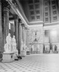 A Corner in Statuary Hall, the Capitol at Washington, D.C., c.1904 (b/w photo)