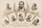 The members of the House of Steinway and Sons, 1890 (lithograph)