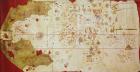 Mappa Mundi, 1502 (gouache and pen & ink on paper)