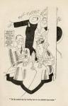 'So he ended up by taking her to an artistic tea room.', illustration from 'But Gentlemen Marry Brunettes' by Anita Loos, published in 1928 (litho)