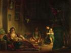 The Women of Algiers in their Harem, 1847-49 (oil on canvas)