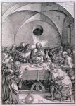 The Last Supper from the 'Great Passion' series, pub. 1511 (woodcut)