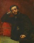 Portrait of Adrien Barthe, 1866 (oil on canvas)