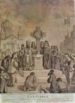 Memorial of the liberation of the Bulgarian Church from the Greek Ecumenical Patriarchate after fifteen years of struggle, 1872 (litho)