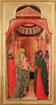 The Circumcision, from an altarpiece depicting scenes from the life of the Virgin, c.1445 (oil on panel)