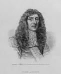 John Aubrey, engraved by Charles Eden Wagstaff (engraving)