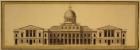 Design for U.S. Capitol, 1793 (ink, wash and watercolour on paper)