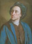 Alexander Pope, c.1739-84 (pastel on paper)