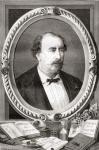 Louis Figuier, French scientist and writer, from Les Merveilles de la Science, pub.1870