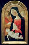 Madonna and Child (tempera on panel)