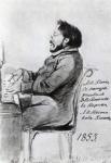 Mikhail Glinka, 1853 (pen & ink with wash on paper)