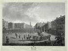 View of Hanover Square, engraved by Robert Pollard (1755-1838) and Francis Jukes (1747-1812) 1787 (etching and aquatint)