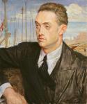 Portrait of Henry de Montherlant (1895-1972) 1923 (oil on canvas)