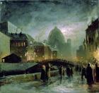 Illuminations in St. Petersburg, 1869 (oil on canvas)