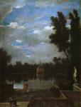 Grand Pond of the Buen Retiro, c.1657 (oil on canvas)