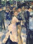 Ball at the Moulin de la Galette, 1876 (oil on canvas) (detail of 36481)