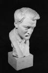 Jacques Maritain (plaster) (b/w photo)