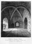 Inside of Bowyer's Tower, 1830 (engraving)