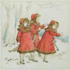 'Winter' from April Baby's Book of Tunes, 1900 (colour litho)