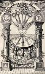 A Freemason-Rosicrucian compass of 1779, from 'The Freemason', by Eugen Lennhoff, published 1932 (litho)