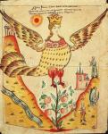 Sirin, The Bird of Paradise (colour litho)